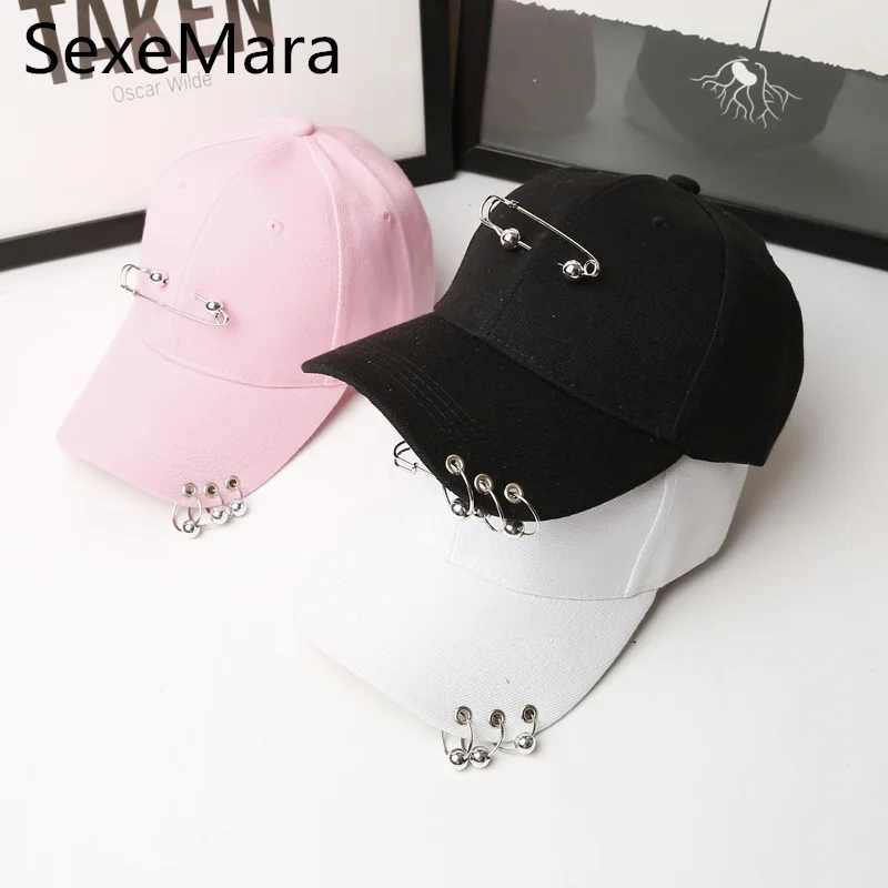 2017 GD унисекс одноцветное кольцо булавка изогнутые шляпы бейсболка мужчины