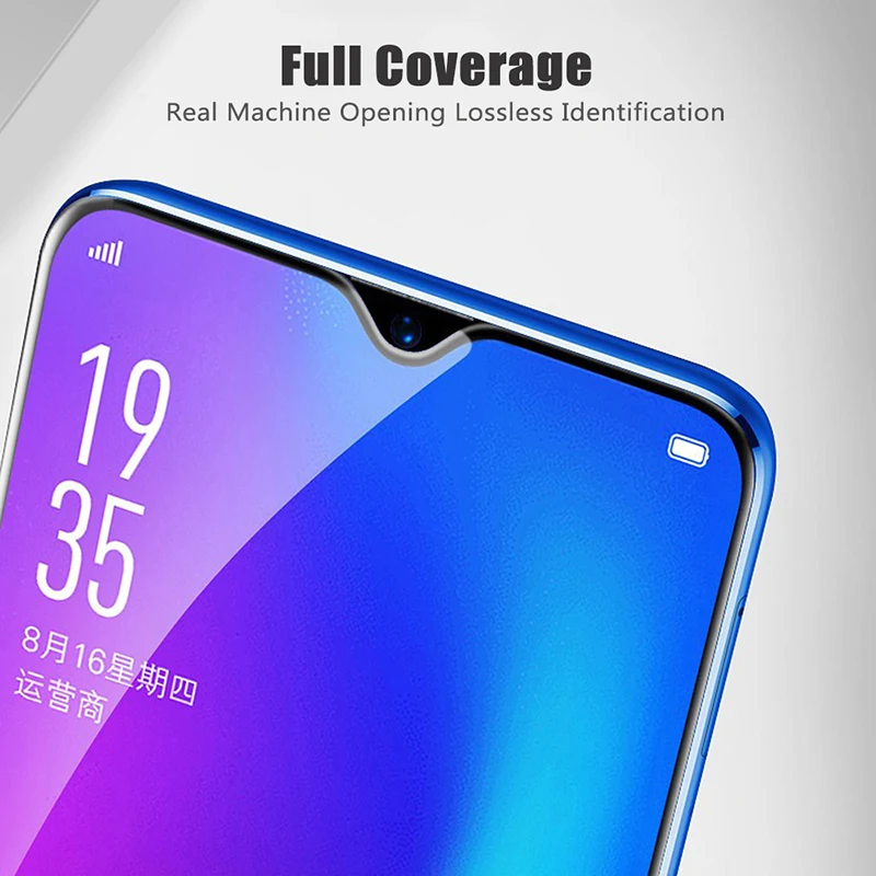 Hacrin для Samsung Galaxy A40 закаленное стекло закругленный край 3D пленка против царапин A70