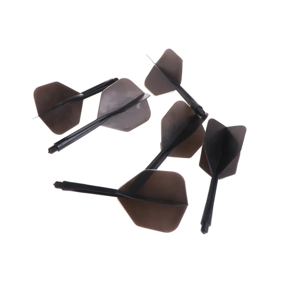 6 шт. пластиковые профессиональные дротика ПОЛЕТЫ 2BA мягкие прочные винты 80 мм