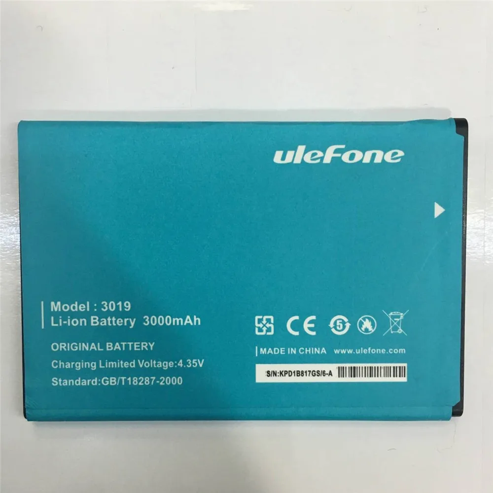 100% Новинка для Ulefone Be Pro 3019 батарея 3000 мАч 2/Ulefone L55|Аккумуляторы мобильных