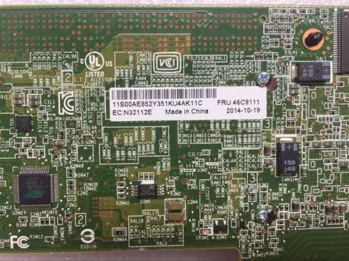 RaidStorage Server Aid M5210 SAS/SATA 46C9111 LSISAS3108 RAID SFF8643 без кэш-памяти 8 портов Mini-SAS HD 12 ГБ/сек. PCI-E X8