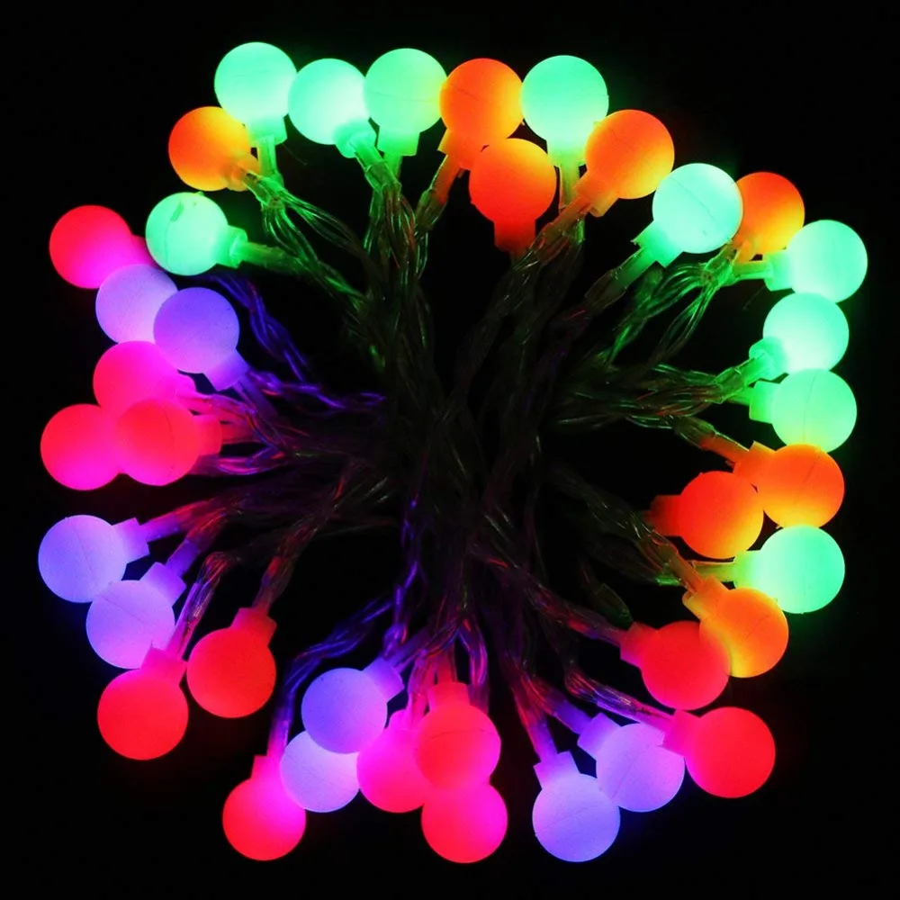 10M USB 5V Globe Ball LED string lights Christmas holiday wedding party festival decoration Garland Fairy lights