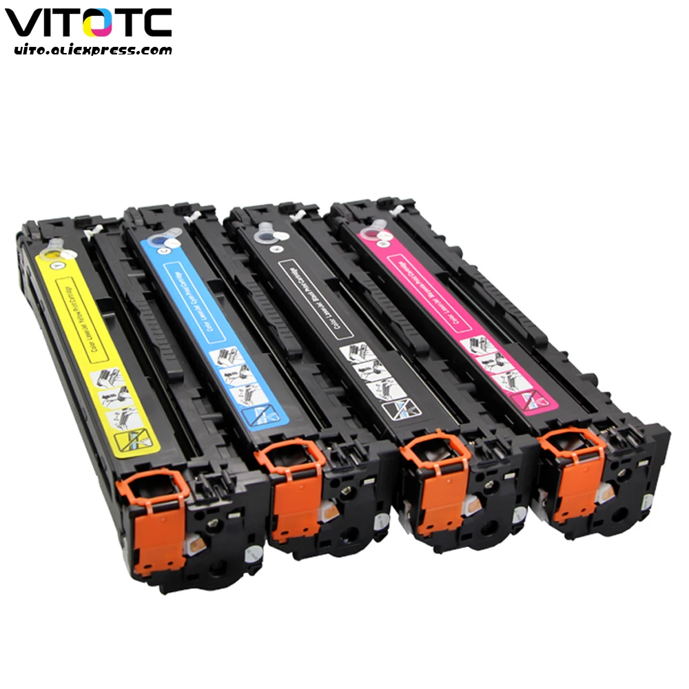 Картридж с тонером CB540A CB540 540A 540 CB541A CB542A CB543A 125A совместимый HP LaserJet CP1215 CP1510 CP1520 CM1312