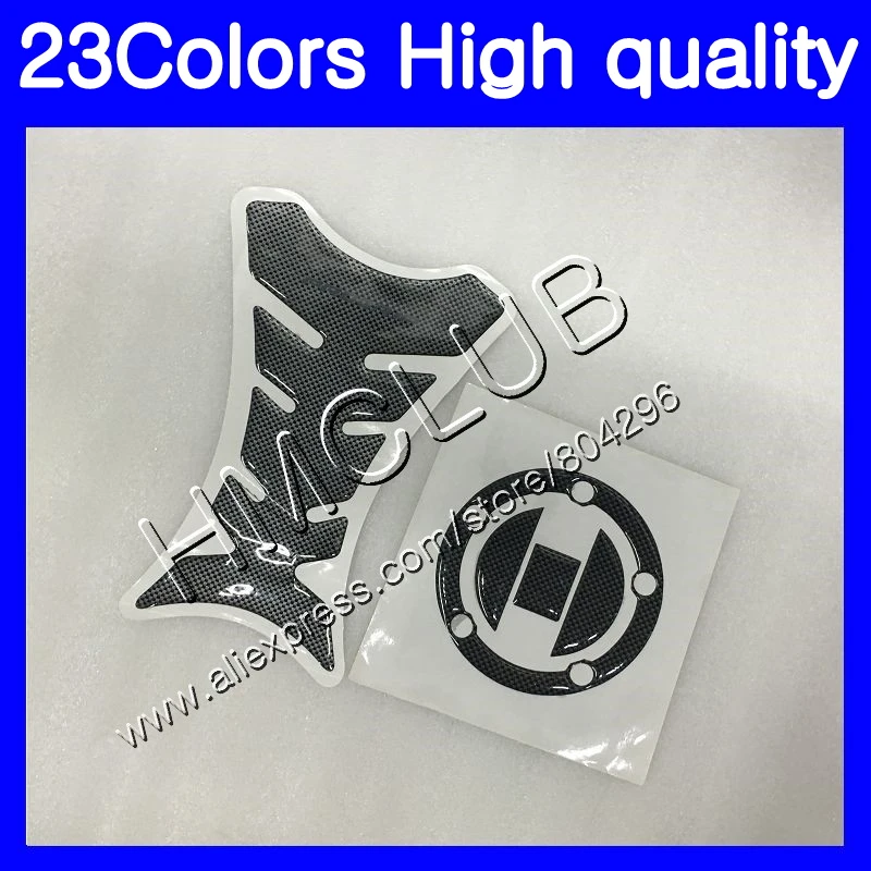 3D наклейки на бак протектор для SUZUKI Katana GSXF750 GSX600F 03 04 05 06 07 2003 2004 2005 2007 углеродное