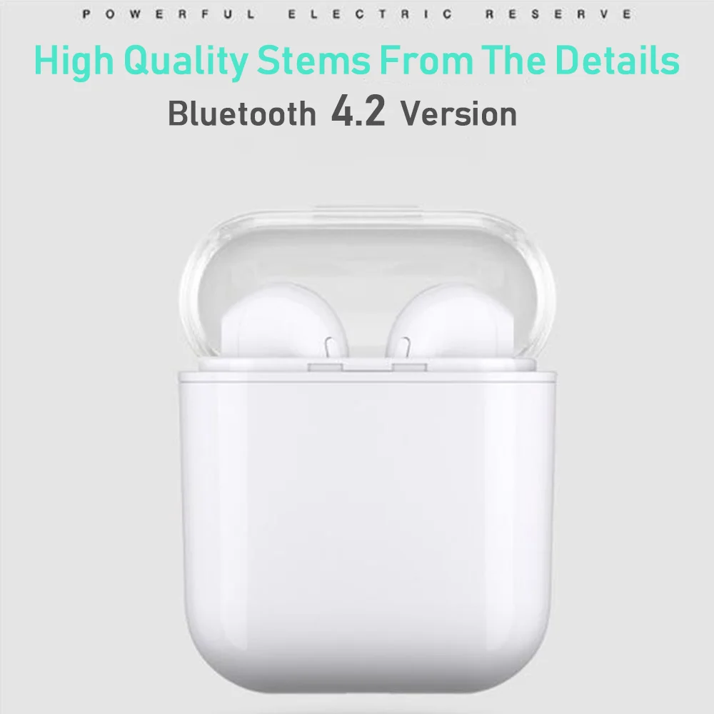 I7S TWS Earbuds Ture Double Wireless Bluetooth Earphones Twins Earpieces Stereo Music Headset For Apple iPhone X 8 Plus Huawei |