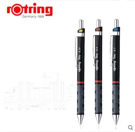 Rotring 0,5 мм/0,7 мм/1,0 мм/0,35 мм механический карандаш Tikky черный держатель ручки автоматический карандаш Карандаш для рисования