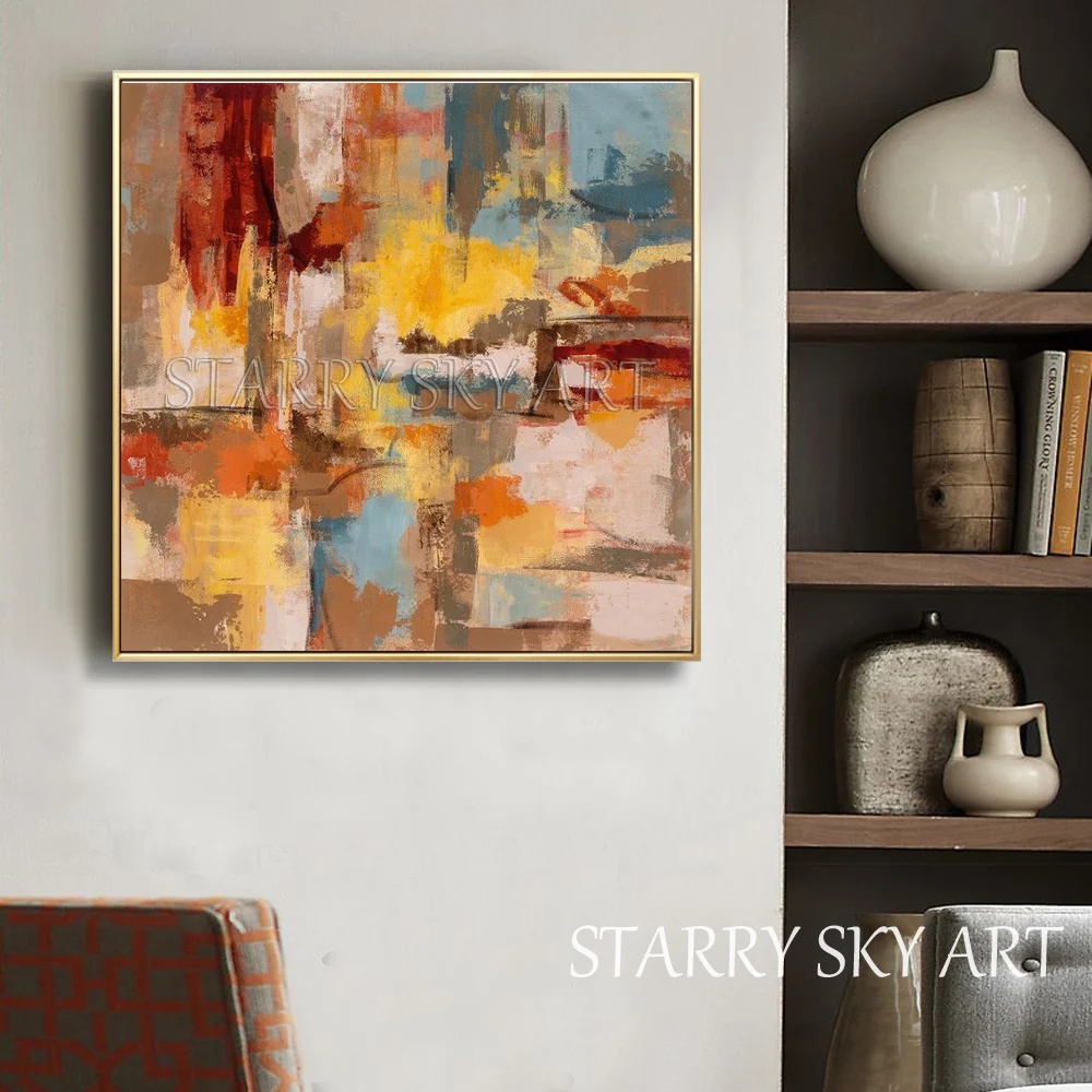 Высококачественная абстрактная масляная краска для художника ручная работа на