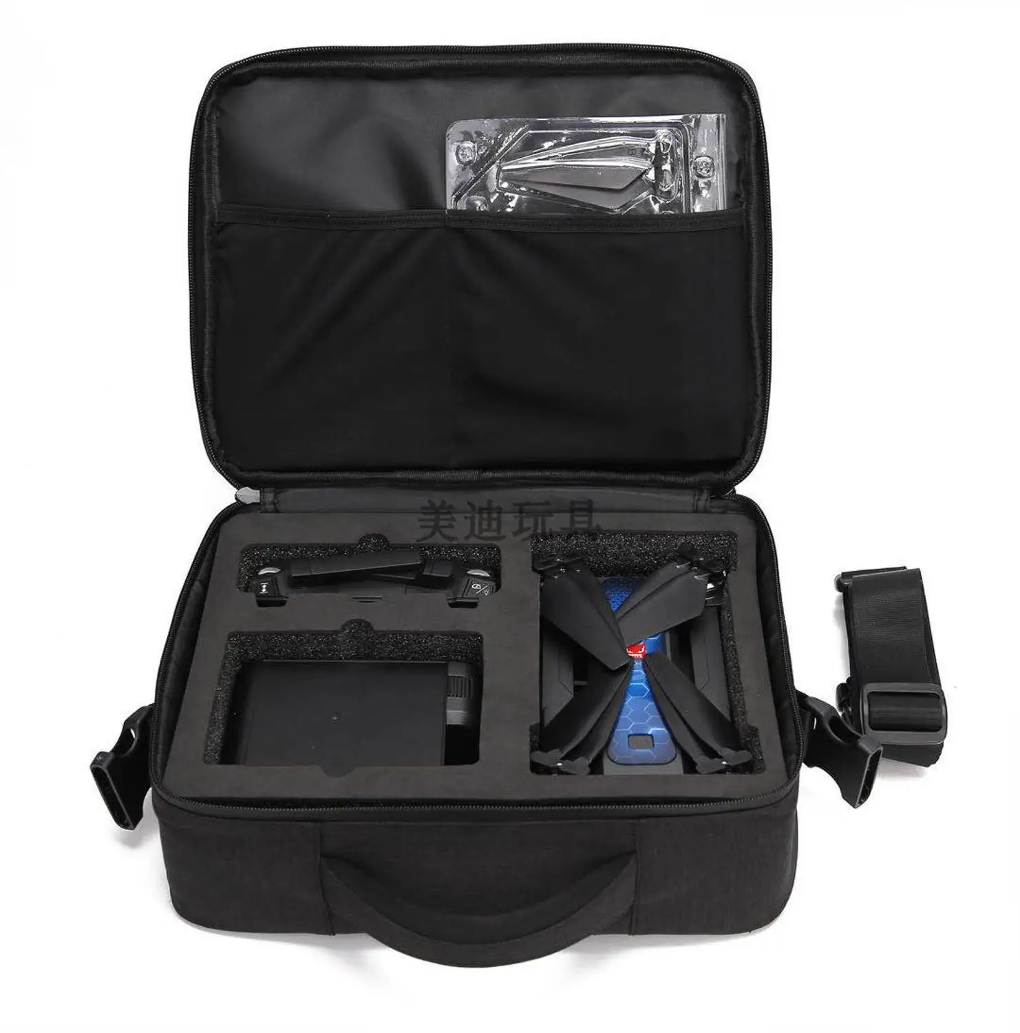 Квадрокоптер MJX Bugs 4 W B4W RC, запасные части, на одно плечо/Портативная водонепроницаемая сумка Квадрокоптер MJX Bugs 4 W B4W RC, запасные части, на одно плечо/Портативная водонепроницаемая сумка