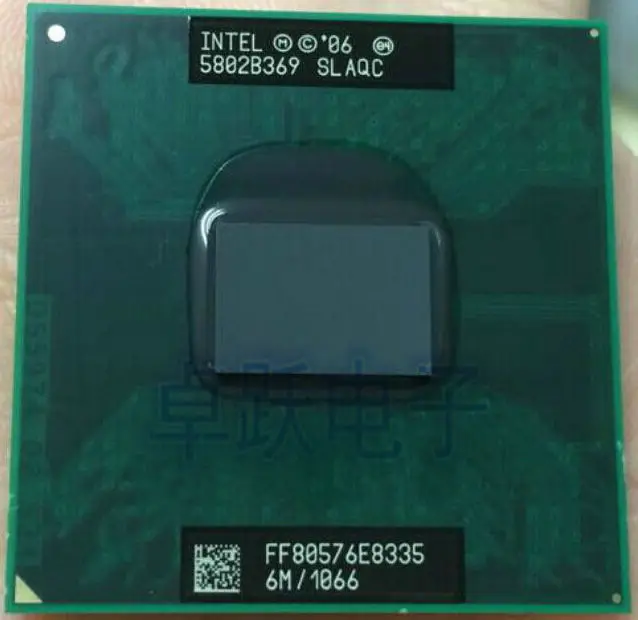 Процессор Intel для ноутбука E8335 2 660G/6M / 1066 SLAQC официальная версия рассеянные детали