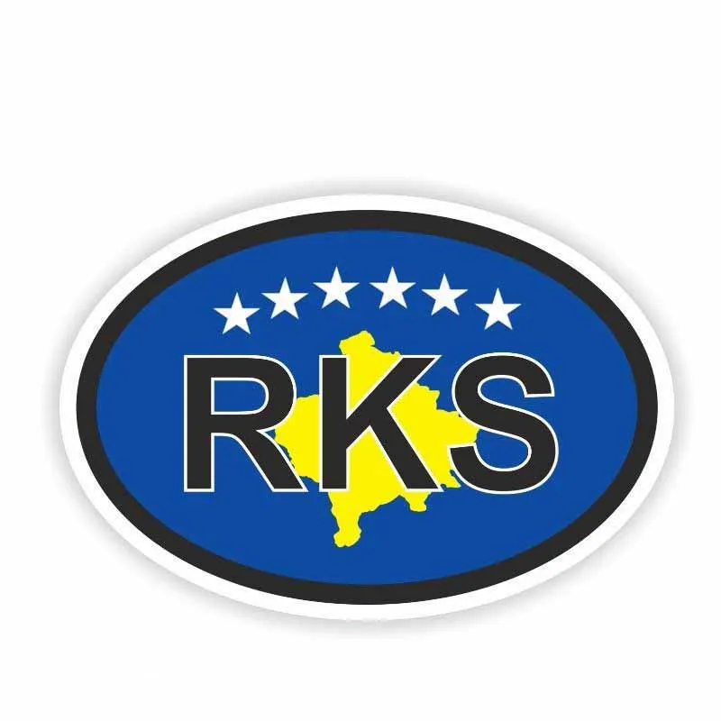 Светоотражающая наклейка YJZT размер 11 9 см х 7 для стайлинга Косово RKS 6-0501 |