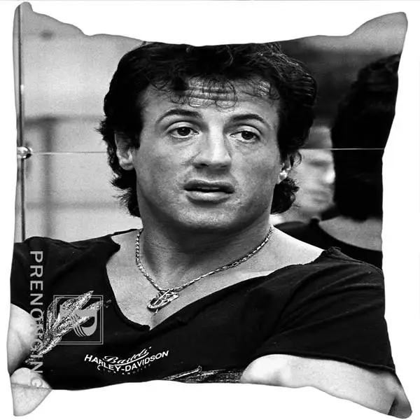 Pillowcases Заказная декоративная наволочка Рокки Бальбоа квадратная Наволочка на молнии лучший подарок(с одной стороны) 180117#91 - Цвет: Pillowcases