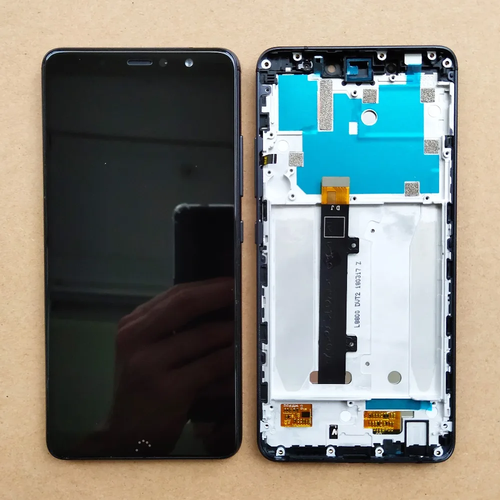 Белый/черный 5 6 дюймов для BQ Aquaris X2 / Pro ЖК-дисплей Дисплей кодирующий