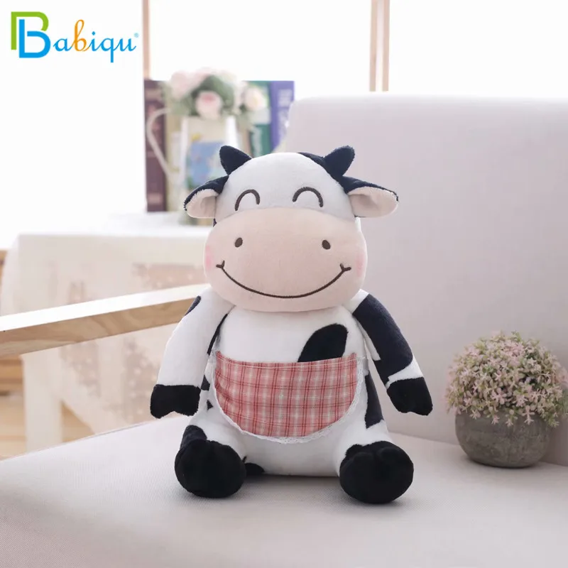 3 Babiqu 1 шт. 30 см Kawaii животные игрушки детские игрушки молоко корова Прямая мультфильм чучела крупного рогатого скота плюшевые игрушки для детей милый подарок - Цвет: 3
