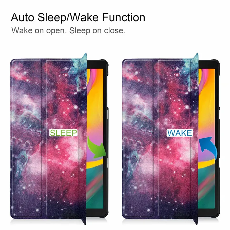 Магнитный чехол для samsung Galaxy Tab A 10,1 SM-T510 SM-T515 T510 T515 Funda чехол для samsung Galaxy Tab A 10,1 чехол