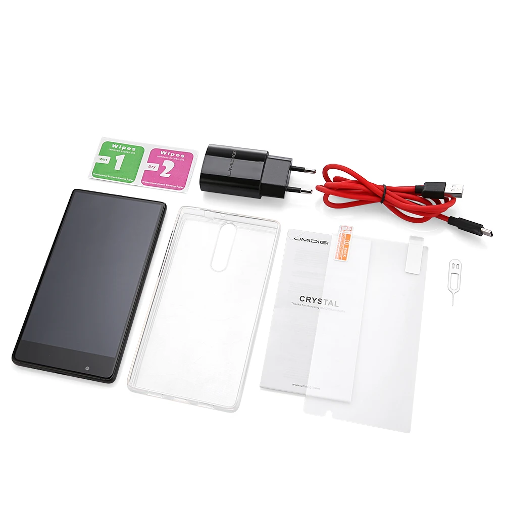 Оригинальный umidigi Кристалл разблокирована 5.5 'Ɗ г LTE Смартфон Android 7.0 Cellphone13MP