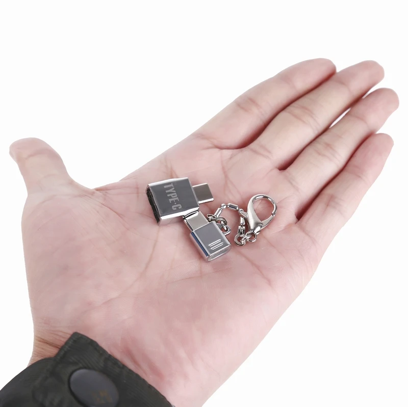 Комплект металлических адаптеров с разъемами Micro USB на Type C + OTG для Samsung Macbook Xiaomi|usb to