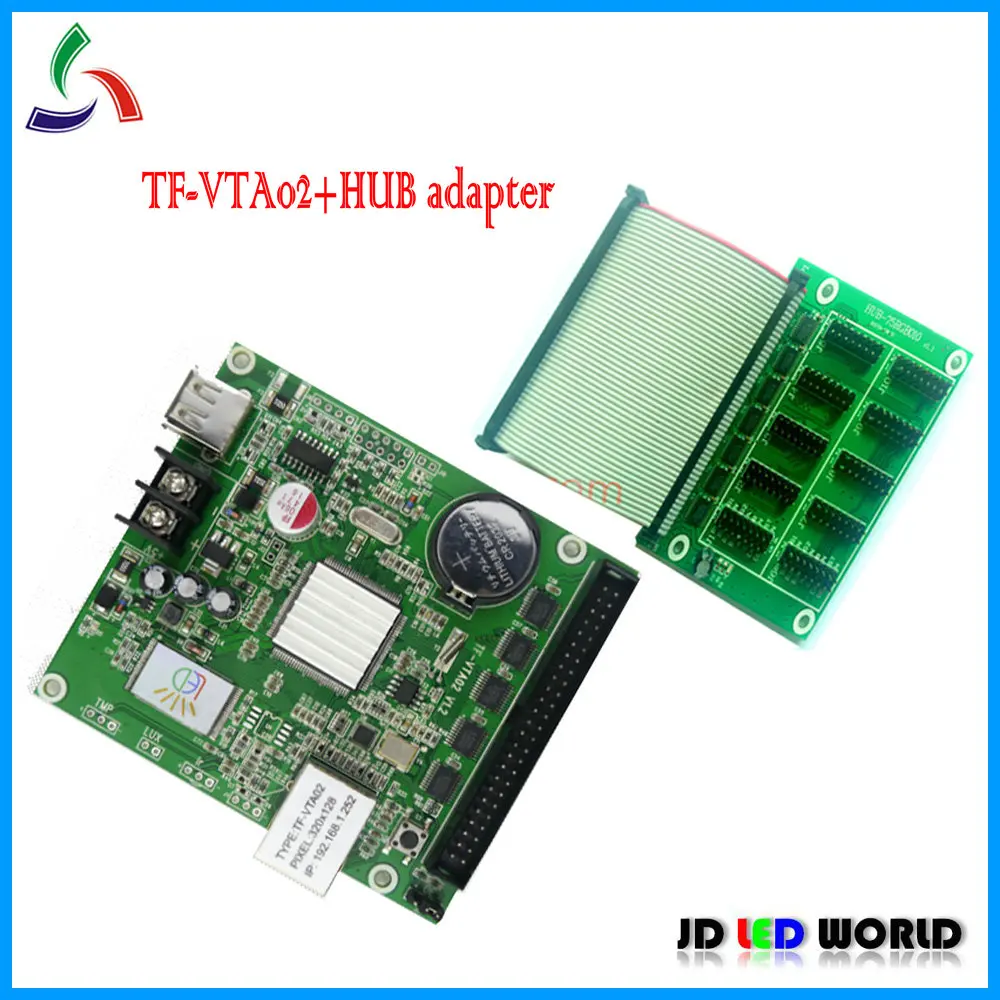 TF-VTA02 TF LED контроллер RGB полноцветный видео led sccreen 256 серый | Электронные компоненты
