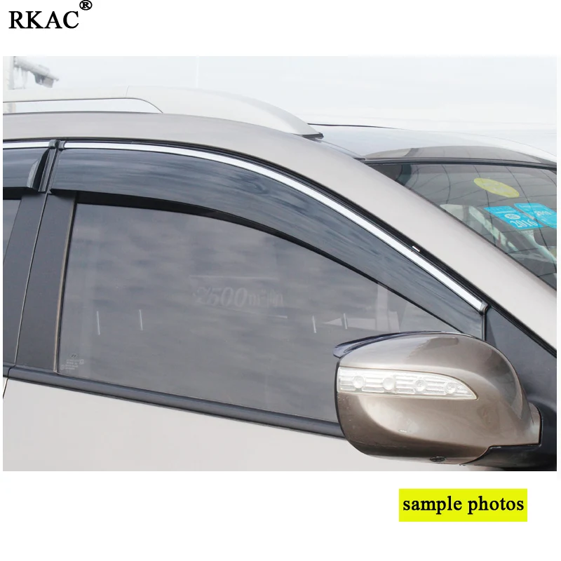 RKAC Авто Окно козырек Дефлектор Дождь Защита от солнца Подходит для Honda CRV CR V 2017 2018
