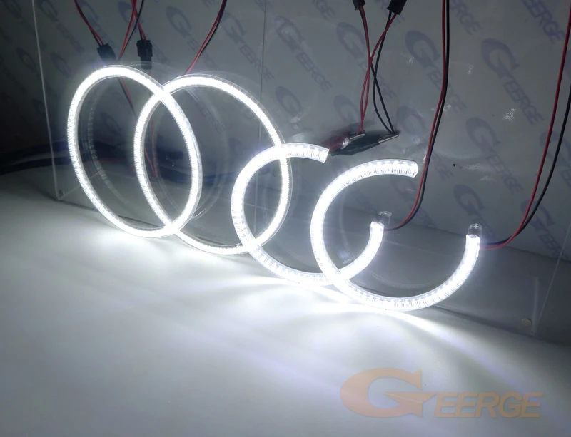 Для TOYOTA WISH 2003 2004 2005 отлично ангельские глазки Ультра яркое освещение smd led ангельские глаза гало кольца комплект