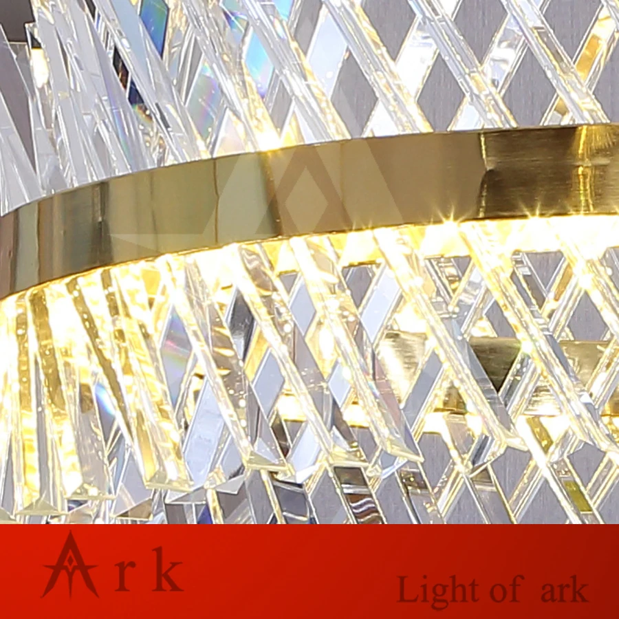 Постмодерн Led Хрустальные подвесные светильники Новый дизайн гостиной