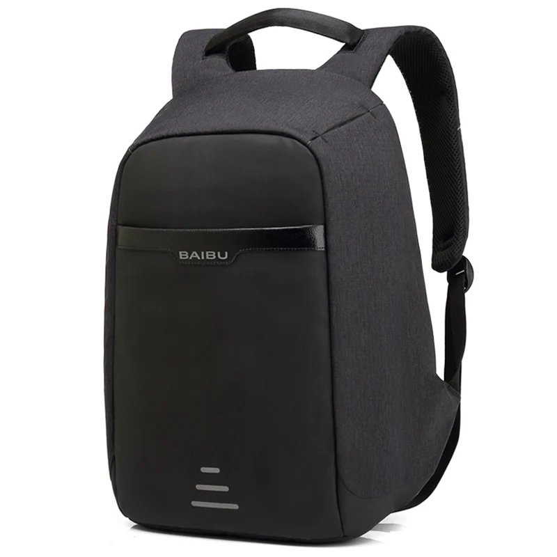 Мужской водонепроницаемый рюкзак для ноутбука 15 6 дюйма с USB зарядкой|backpack men