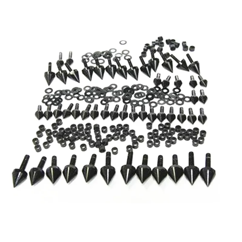 

Motorcycle Black Spike Fairing Bolts Kit For 1999-2002 YZF R6 YZF-R6 YZFR6