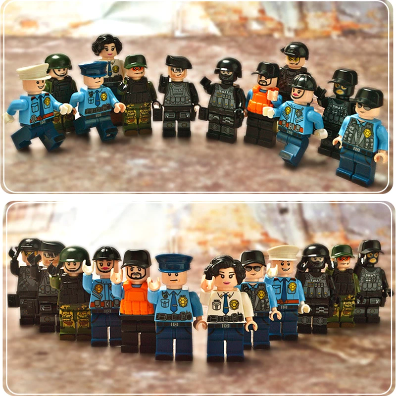100 шт./лот Ninjago фигурки Marvel блоки образовательные строительные кирпичи игрушки набор для детей игрушки