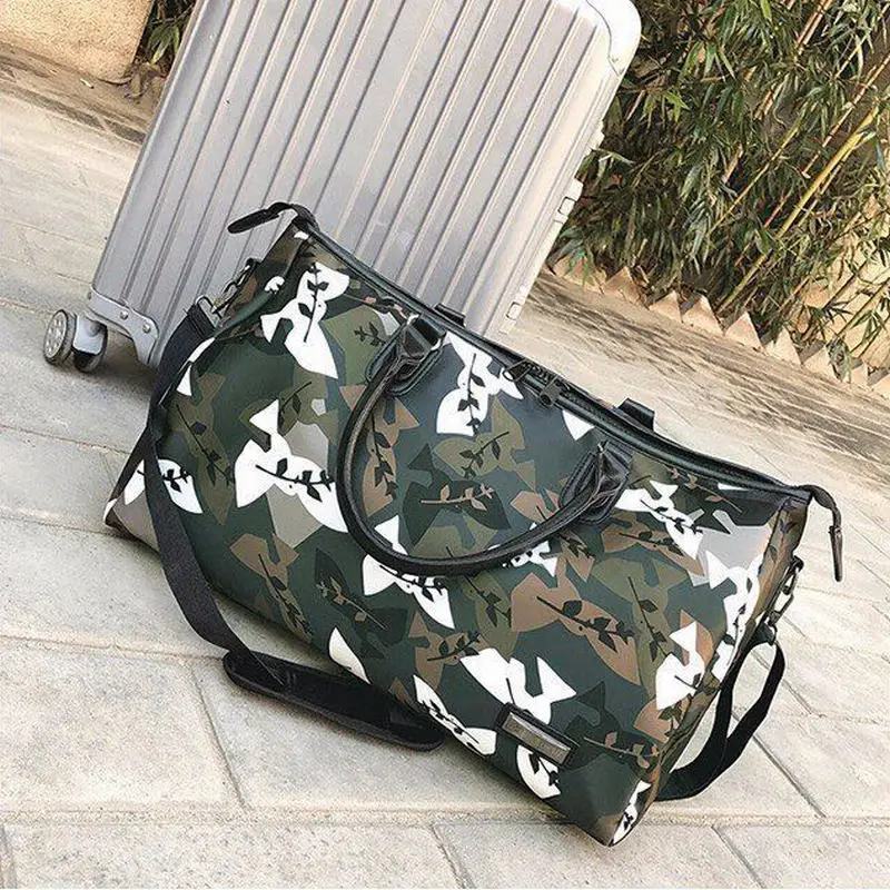 35L Men Camouflage Sport Gym Bag Surper Light Waterproof Outdoor Nylon Fitness Athletic Woman Large Travel Luggage Bags | Спорт и
