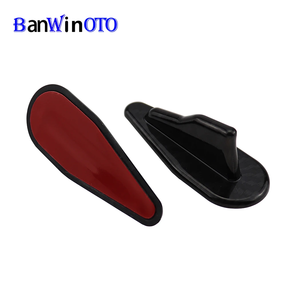 

Тюнинг автомобиля EVO Styling Shark плавный диффузор, спойлер, крыло, ветровое стекло, Вихревой генератор, универсальный для бампера на крышу, 1 шт.