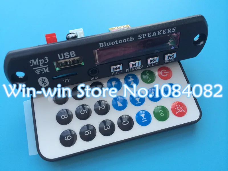 10 шт./лот Bluetooth MP3 модуль декодирования с слотом для SD карты/USB/FM/Удаленный M011|module
