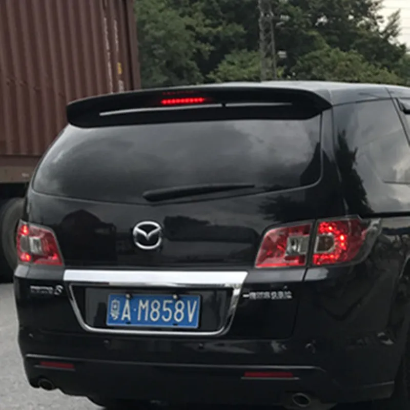 Для Mazda 5 2008 2009 2010 украшение автомобиля Неокрашенный задний спойлер высокое