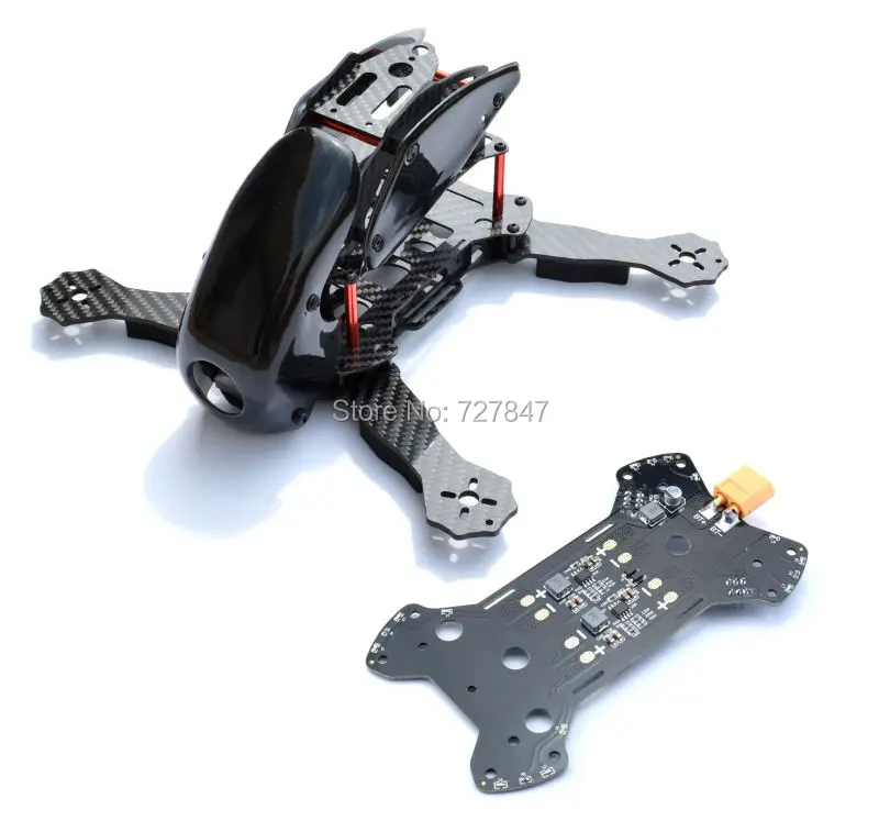 RoboCat 270 мм полный карбоновый гоночный Квадрокоптер рама комплект с PDB