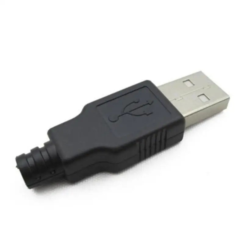 Тип A входящий штекер USB 4 Pin штекера разъем с резиновым шлангом карточная коробка