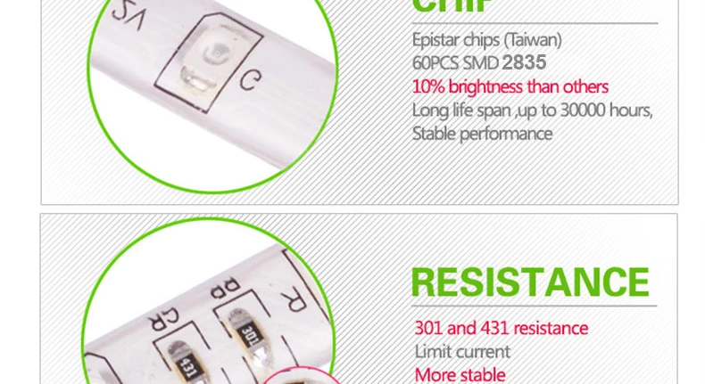 RGB led ленточный светильник 5 м гибкий светодиодный ленточный светильник SMD2835 светодиодный s лента Водонепроницаемый IP65 300 светодиодный s DC 12 В 2A адаптер питания домашний декор