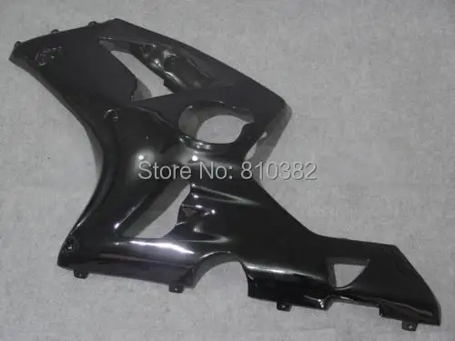 Набор обтекателей для мотоцикла KAWASAKI Ninja ZX6R 03 04 636 2003 2004 Полный глянцевый черный