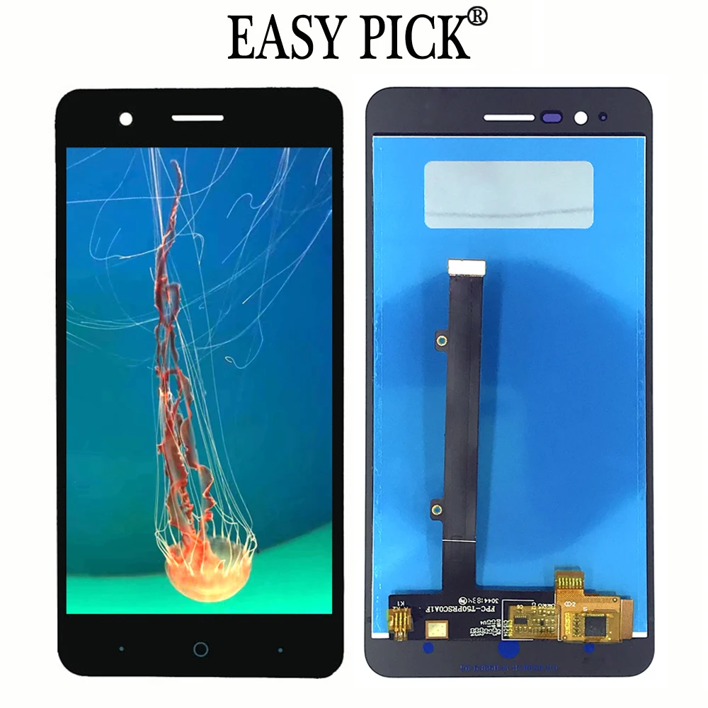 Black without Frame Для zte Blade A510 BA510 ЖК-дисплей кодирующий преобразователь сенсорного экрана в сборе с рамкой - Цвет: Black without Frame