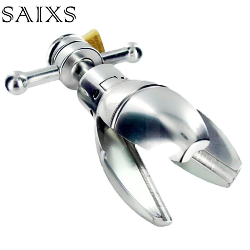 Anal Stretching open tool Adult SEX Toy Stainless Steel Plug With Lock Expanding Ass Appliance Sex Drop shipping | Красота и здоровье
