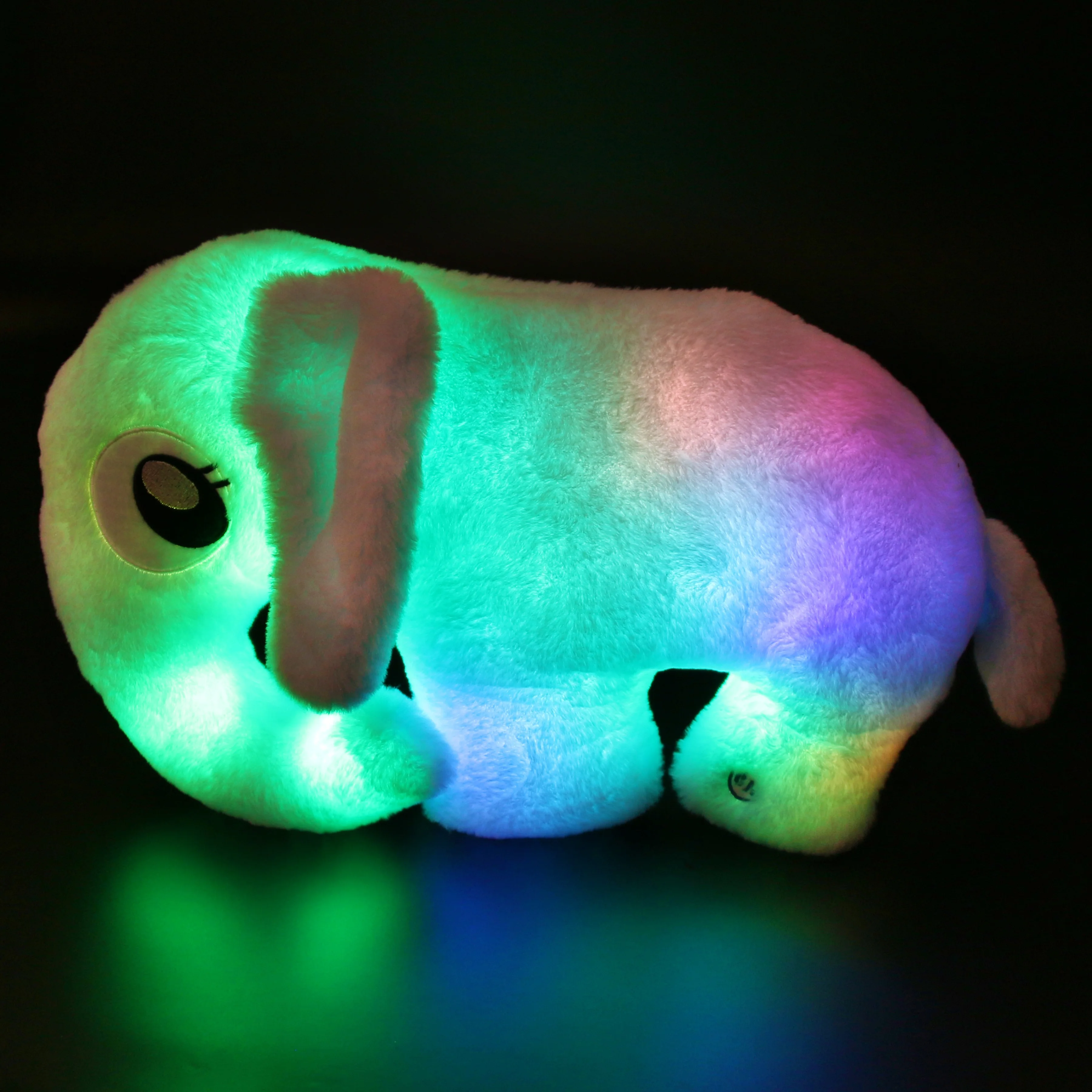 Шаг дропшиппинг 1 шт. ночник слон набитый анимлом светящаяся LEDSoft плюшевая