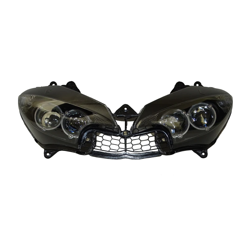 Clear Lens Waase YZF-R6 03-05 передняя фара головного света Противотуманные лампы в сборе для Yamaha YZF R6 2003 2004 2005 - Цвет: Clear Lens