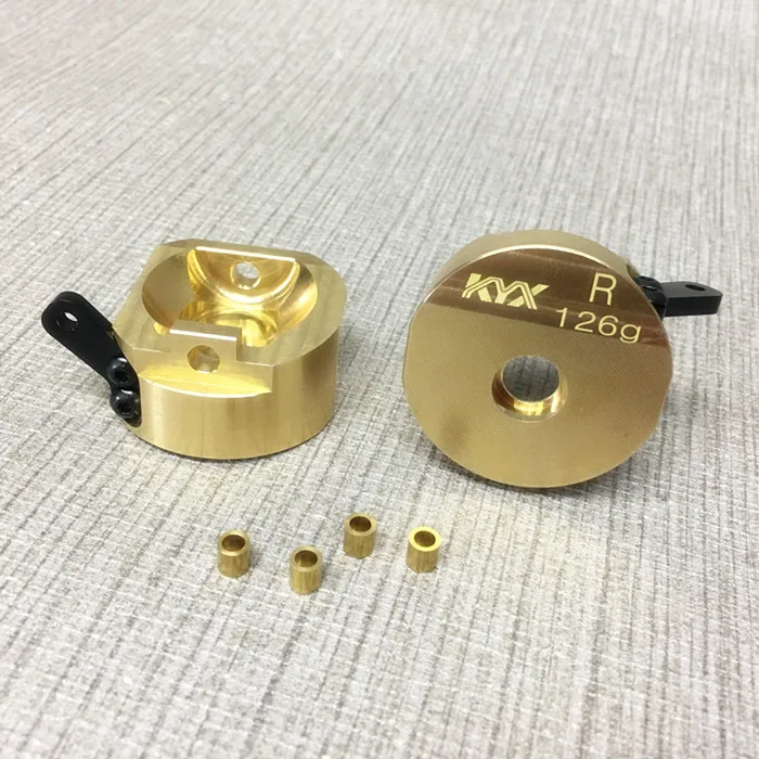 KYX медный противовес руля для осевого scx10 ll 90046 126 г/шт.|Детали и аксессуары| |