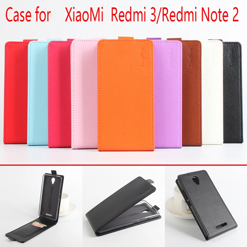 Для Xiaomi Redmi 3/Note 2 чехол для телефона чистый цвет [вверх-вниз Открыть] Вертикальный