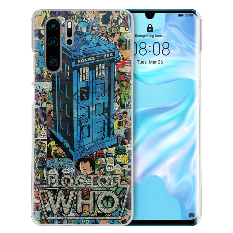 Чехол для телефона Doctor Who van gogh для huawei P20 P30 P Smart Nova 4 3i P10 P9 P8 mate 10 20 lite Pro Mini