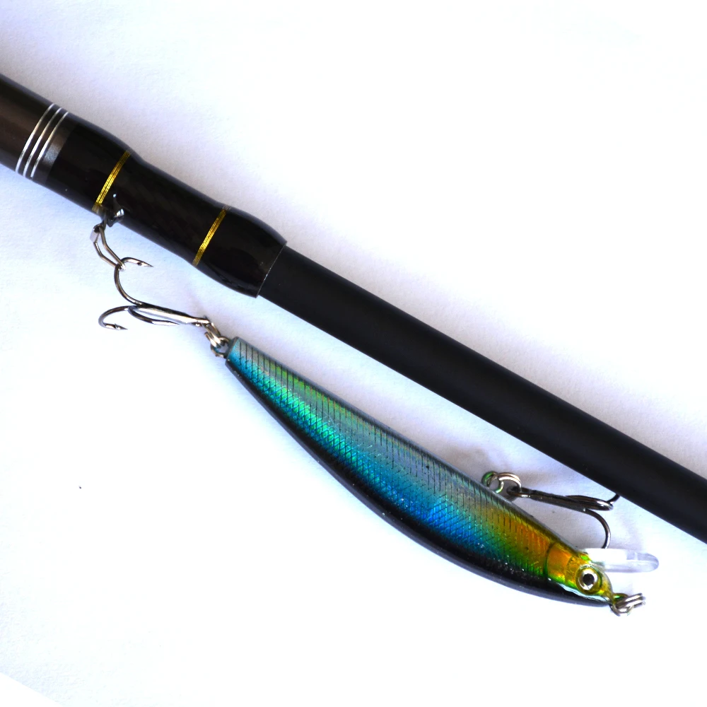 Телескопическая удочка из углеродного волокна 2 1 м 4 7 m MH мощность 8 г/10 30 г