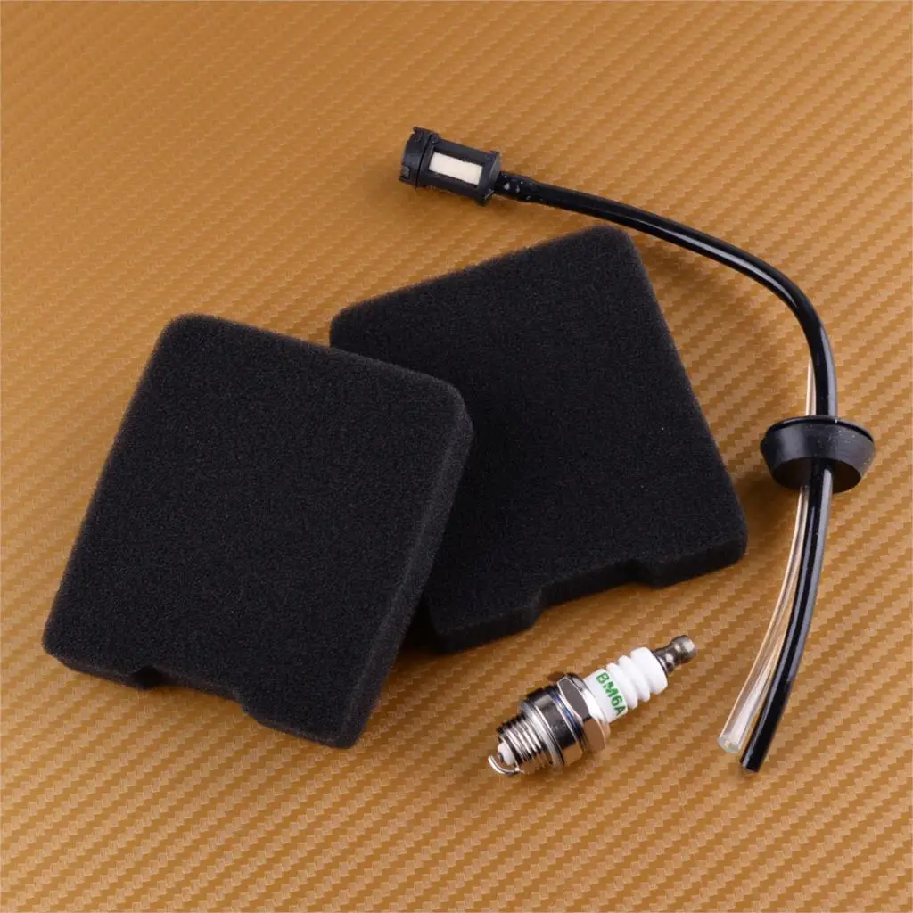 LETAOSK 4 шт. воздушный фильтр топливная Линия Комплект настройки 110132179 531004430 инструмент подходит для Husqvarna 145BT 155BT