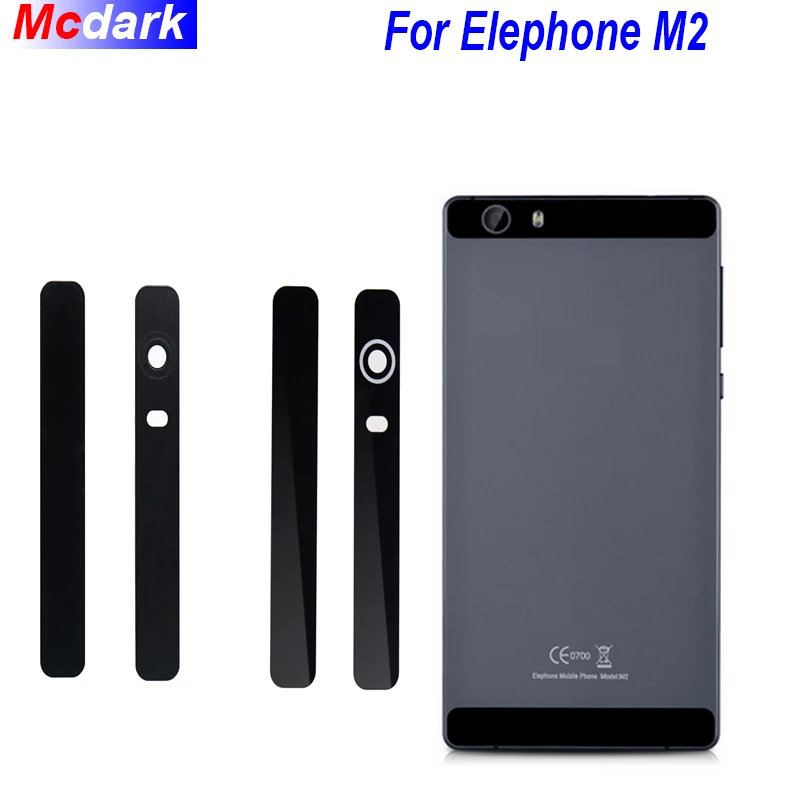 Для Elephone m2 Верхняя и нижняя камера защита объектива стеклянная крышка ремонт