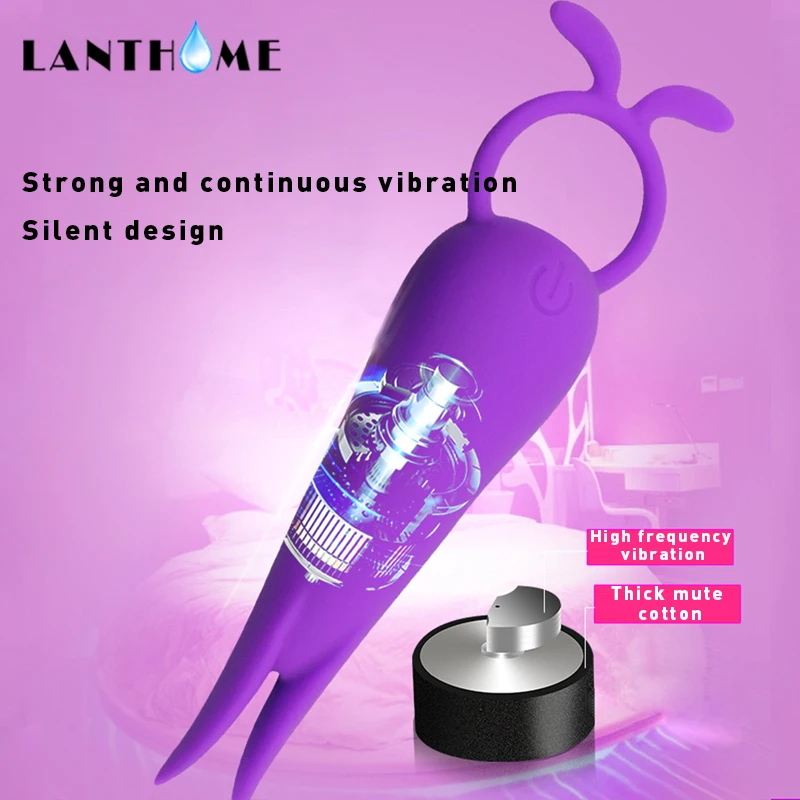 10 Speeds Breast Massage Nipple Vibrator Clitoris Vaginal Clip Tongue Oral Sex Vibrating Fast Climax Toys for Women | Красота и