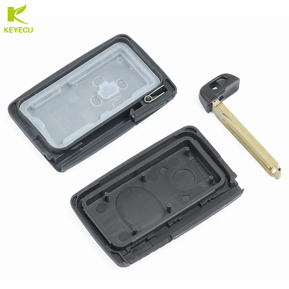 Новинка запасной чехол KEYECU для ключа с дистанционным управлением 2/3/4 кнопок Toyota