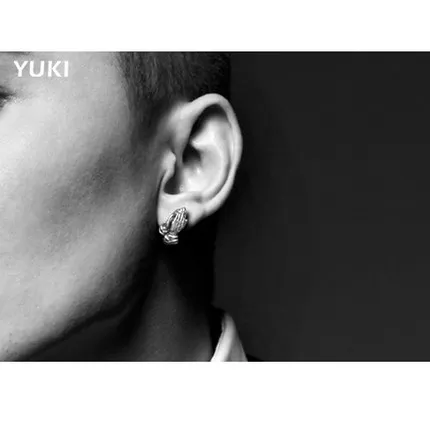 Мужские и женские серьги из стерлингового серебра 925 пробы Серьги пусеты