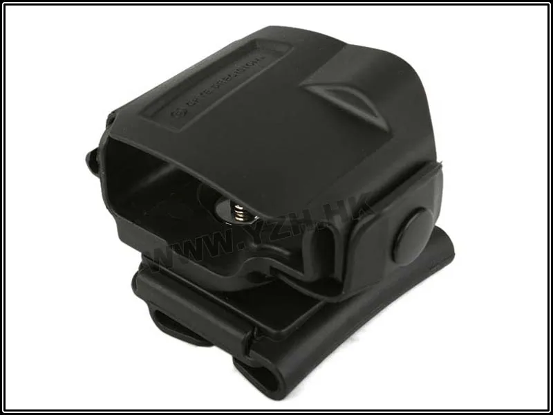 Модели cp кобура для GLOCK 17/22/Гавайская гитара 23 тактический для страйкбола и пейнтбола Охота Стрельба Roto правшей Оружейная кобура BK/светло-коричневый/FG - Цвет: BLACK