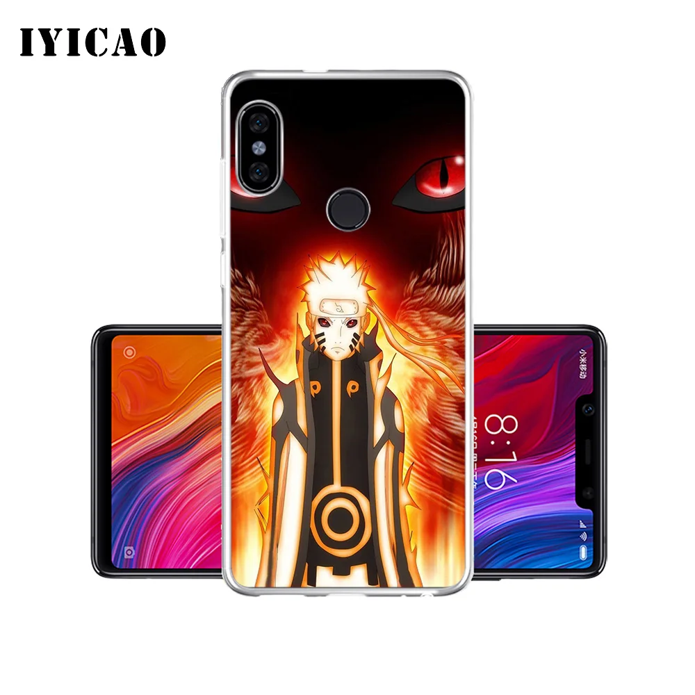 IYICAO Uzumaki Naruto Мягкий силиконовый чехол для телефона Xiaomi Mi 9 8 SE 6 A1 A2 Lite F1 MIX2S MIX3 TPU
